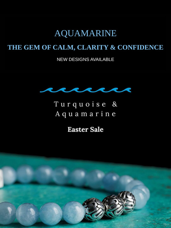 New Aquamarine & Turquoise just dropped