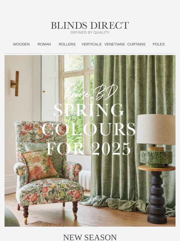 Spring colours for 2025 + get 30% off in The Big Easter Sale