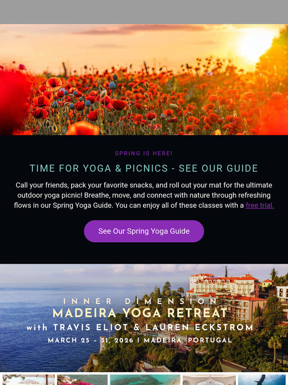 🌸 Embrace Spring - Spring Yoga Guide & Retreat to 'The Island of Eternal Spring'