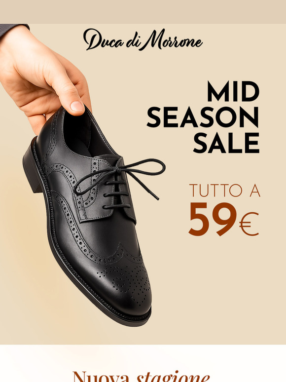📣 Tutto a 59€ con il Mid Season Sale !!
