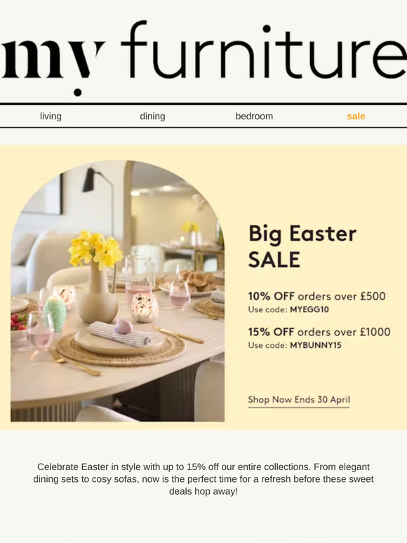 Spring into Style | Our BIG Easter sale starts today 🐰