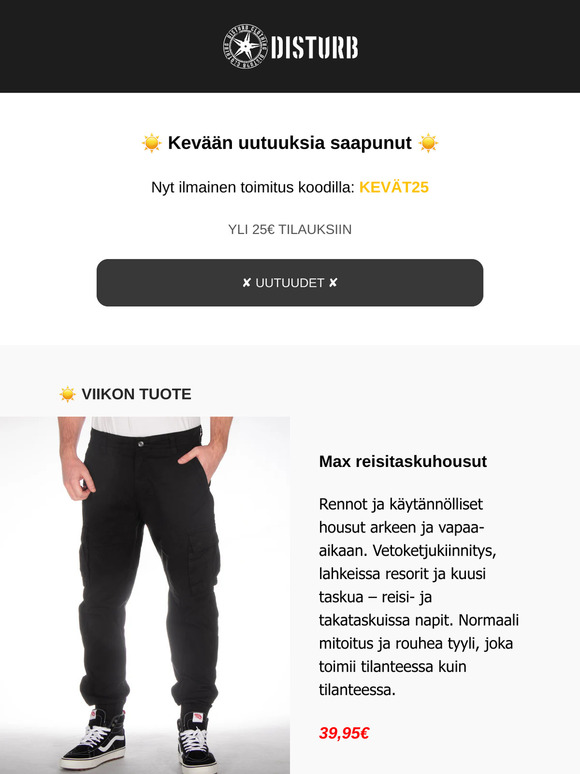 ☀️ Kevään kuumimmat uutuudet + ilmainen toimitus!