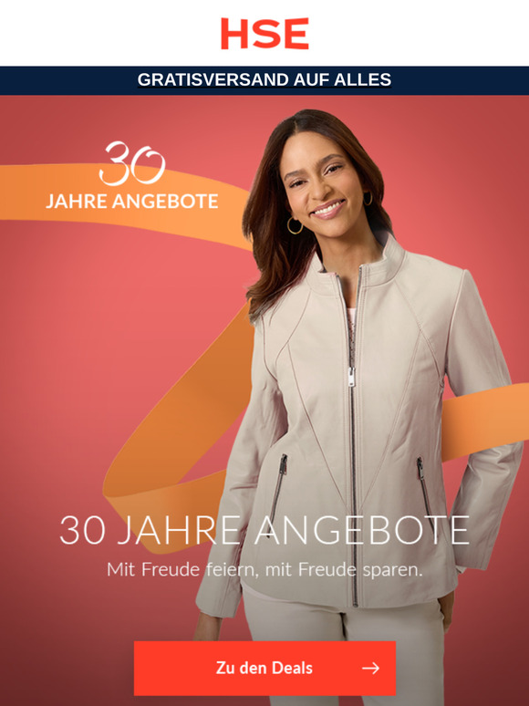 Neuigkeiten im April: unsere 30 Jahre Angebote