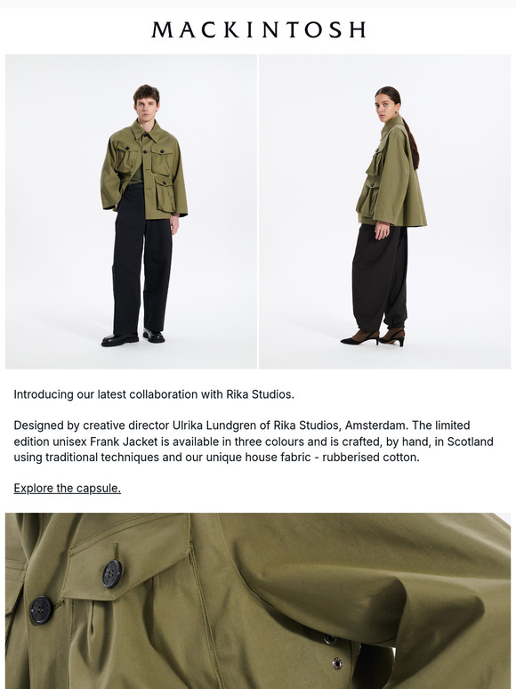 Rika Studios x Mackintosh