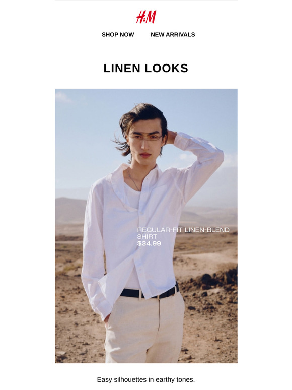 New in: Linen looks