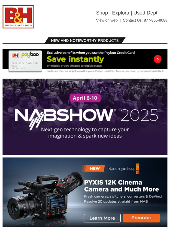 New Gear from NAB 2025!  Blackmagic, Panasonic, BirdDog, Atomos & More!