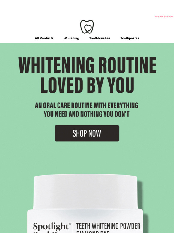 Your Spring Whitening Routine Starts Here