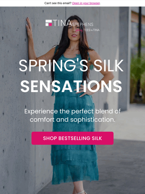 Selling Fast: Silk styles for spring