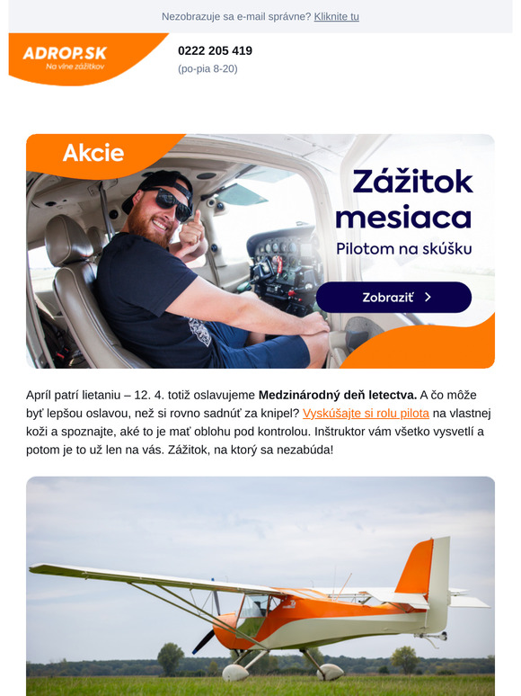 Trúfli by ste si pilotovať lietadlo? ✈️