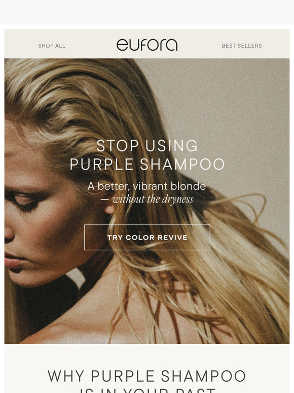 Stop Using Purple Shampoo!
