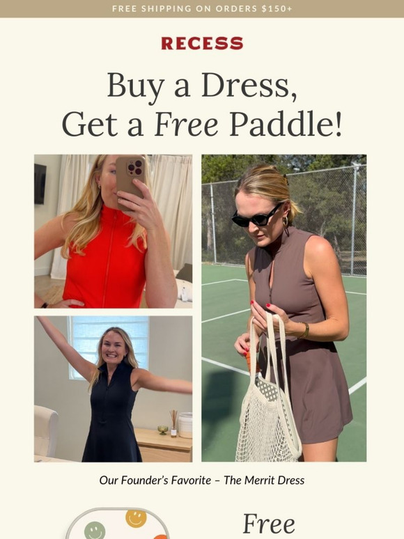 Buy a Dress, Get a Free Paddle!