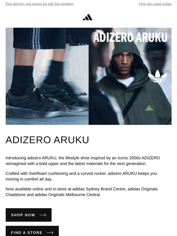 NEW ADIZERO ARUKU