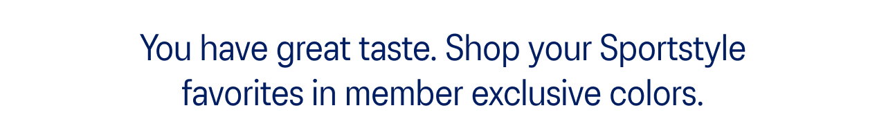 Member Exclusive colors