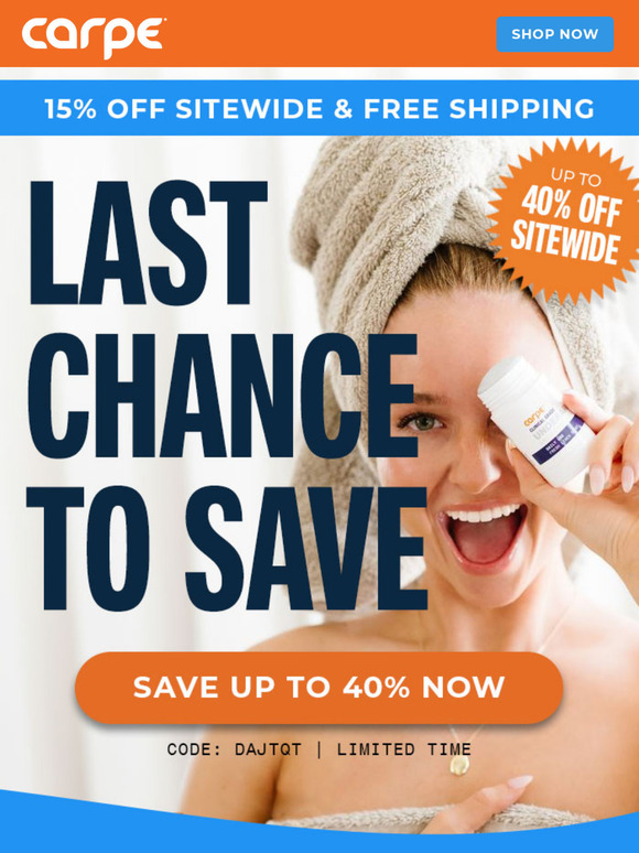 THERESIA - your extra   off is expiring!