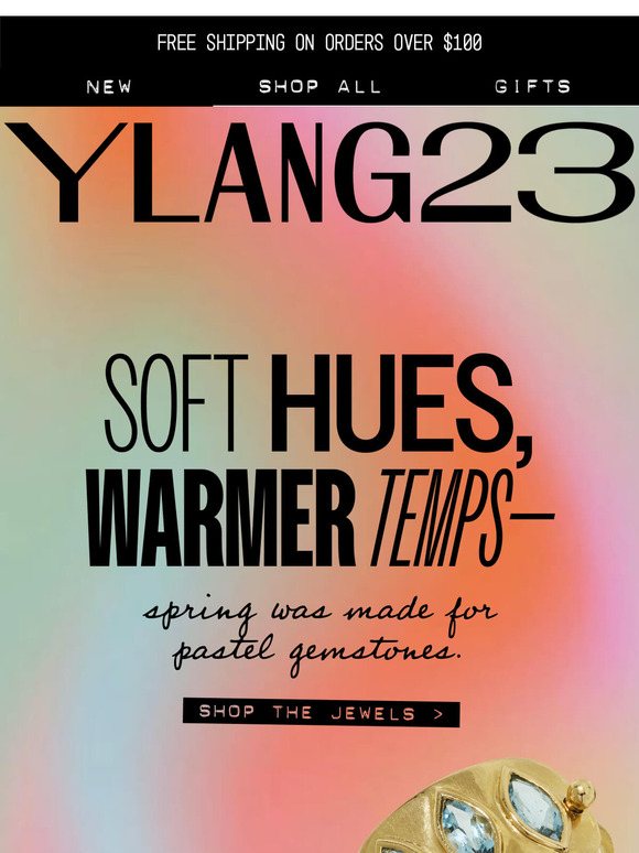 Embrace soft hues this spring!