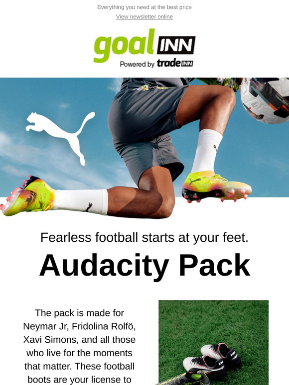 Unleash your potential on the field with Puma Audacity Pack⚡️