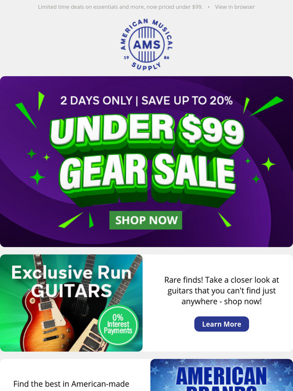 QUiCK! Gear You Need is Now Under $99, Save While You Can!