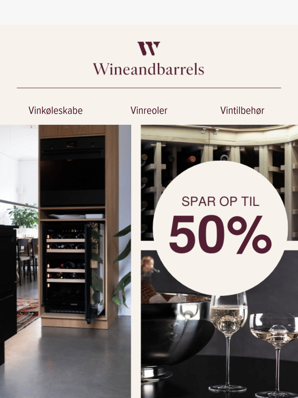 🍾Spar op til 50% lige nu.