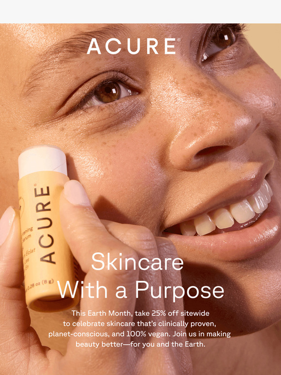 Celebrate Earth with 25% Off Clean Beauty