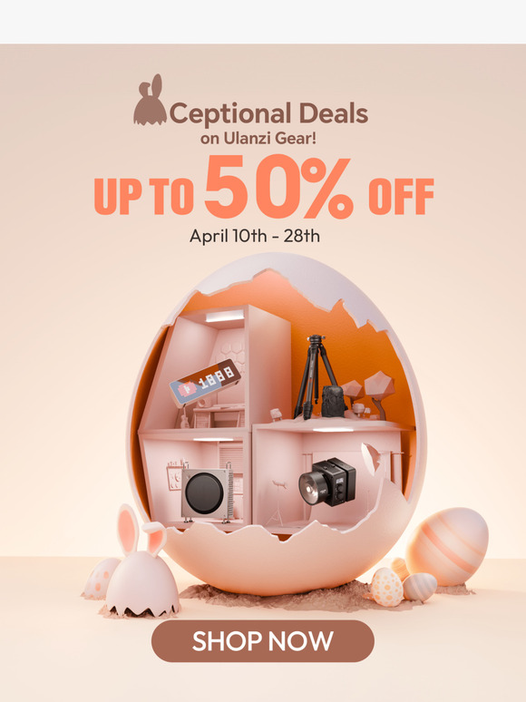 Easter Sale: Up to 22% Off on Must-Have Gear! 🐣