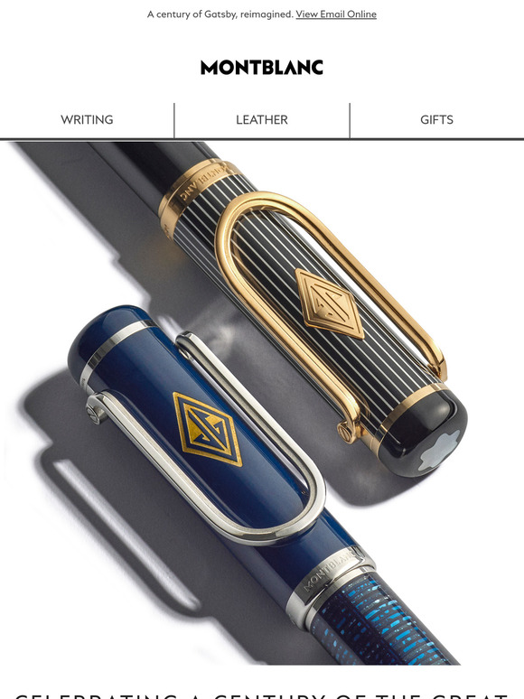Celebrate 100 Years of The Great Gatsby with Montblanc