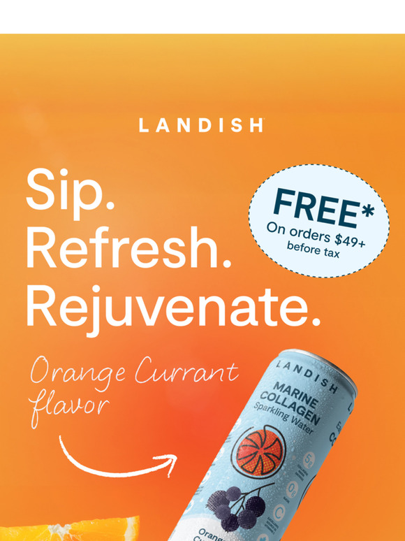 🫧🍊FREE [ Marine Collagen ] Sparkling Water?