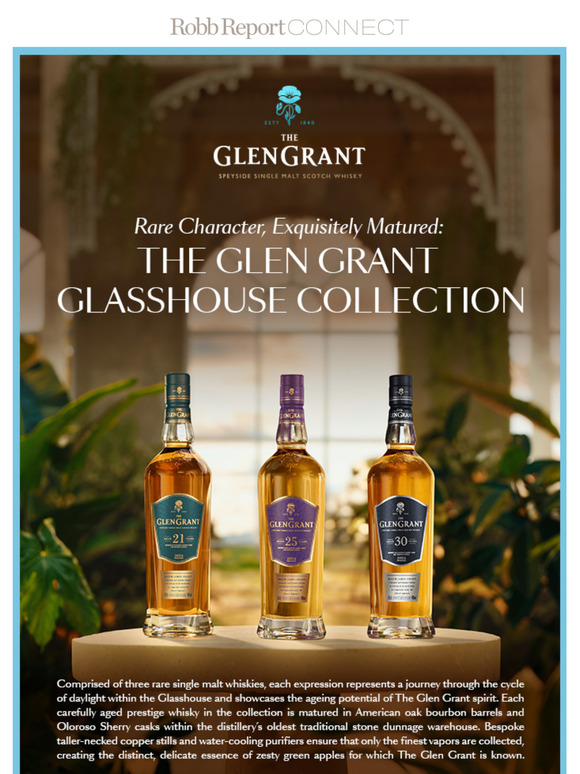 Discover The Glen Grant Glasshouse Collection