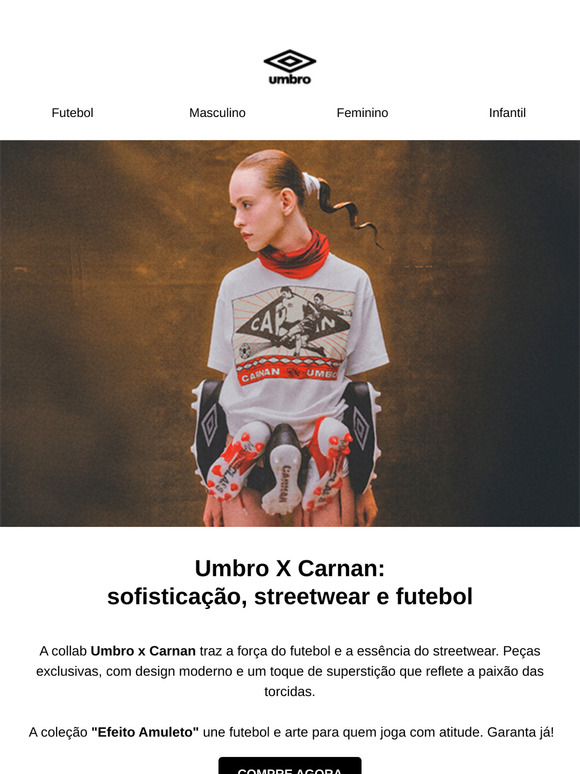 Collab Umbro x Carnan: conheça!
