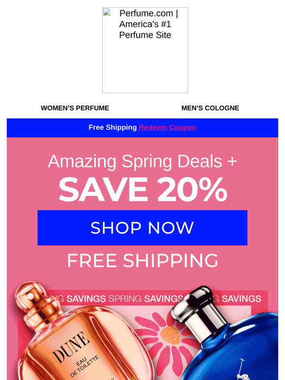 Congratulations! You've earned 20% Off