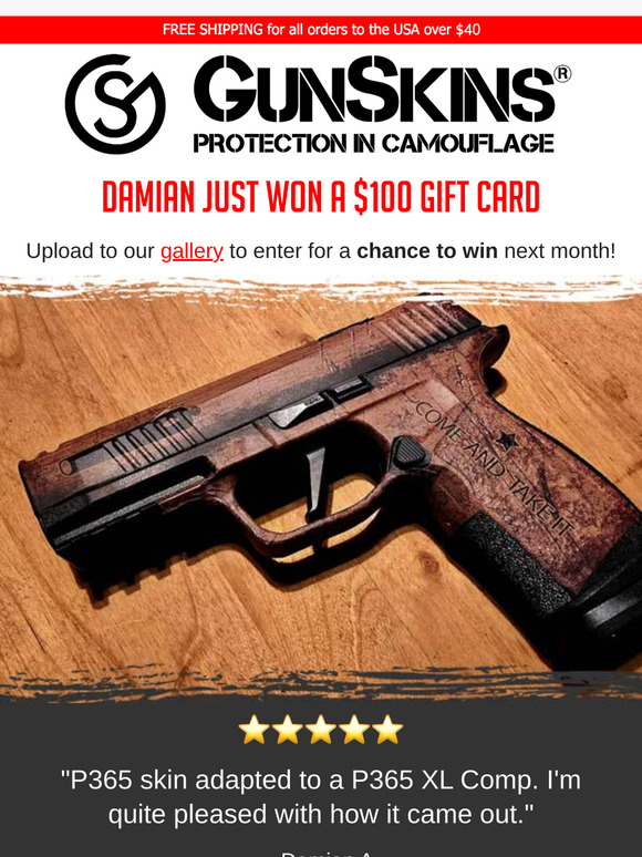 We selected the Gun of the Month for April! You could be next!