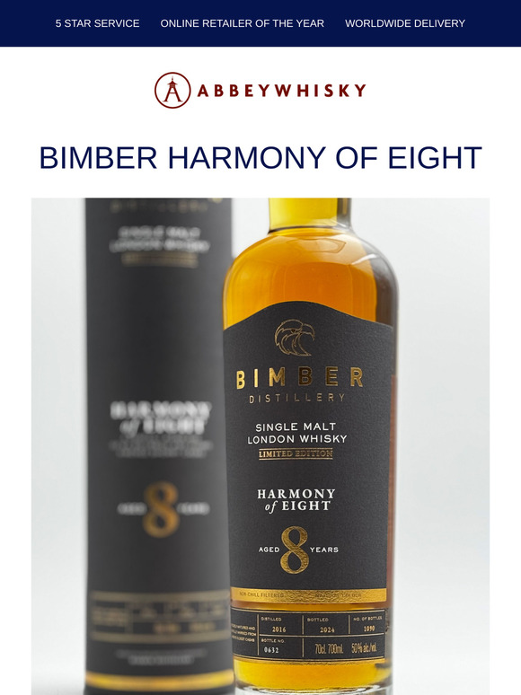 Excellent & Rare New Arrivals: Bimber & Chorlton Whisky!