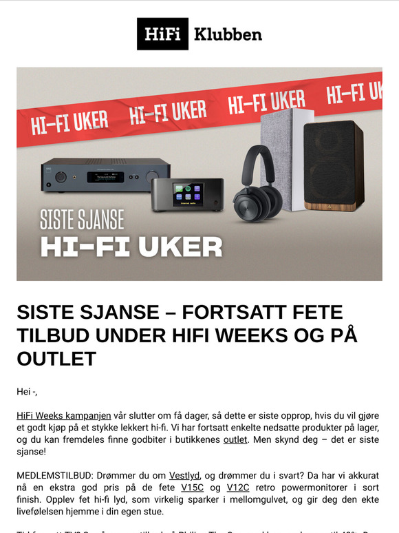 NO SISTE SJANSE på fete hi-fi-tilbud | Supertilbud på Philips TV