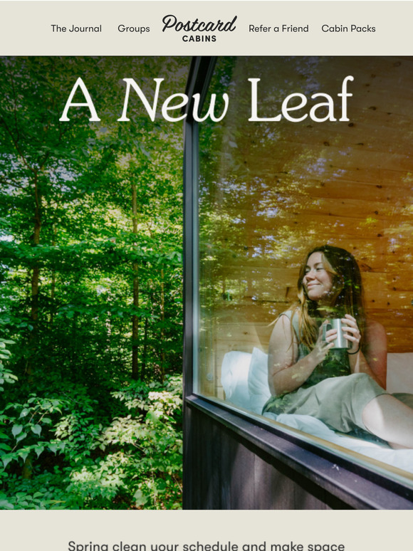 DON'T WAIT | 25% Off Spring Stays