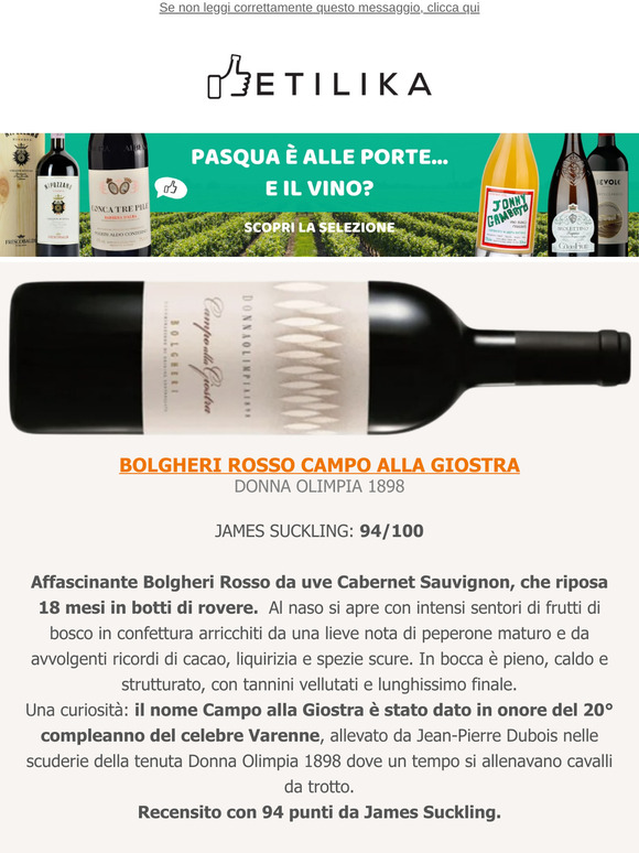 Il Bolgheri Rosso che omaggia Varenne🐎🥇Valpolicella Valpantena Bertani, Pecorino BIO Tollo