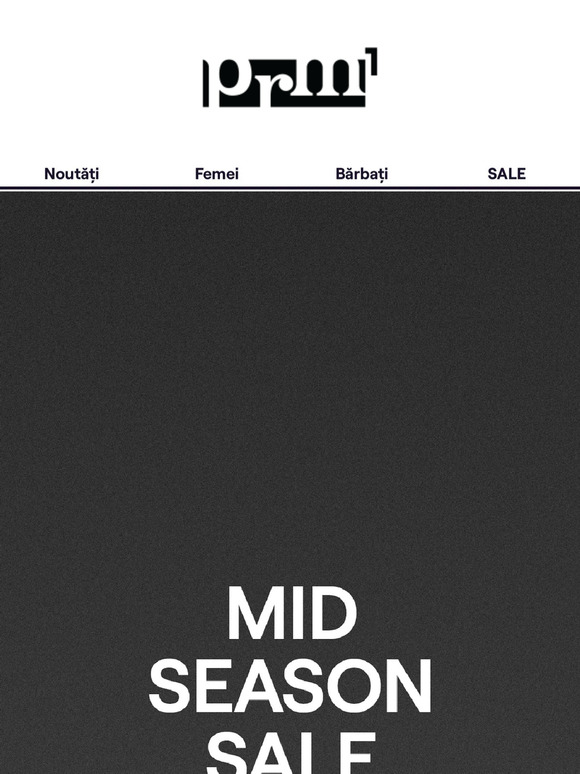 MID-SEASON SALE ESTE AICI