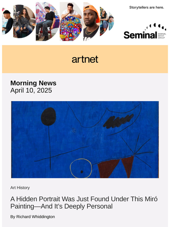 Miró Concealed a Portrait in This Painting