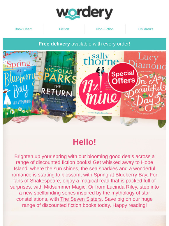 Books to brighten up your spring!