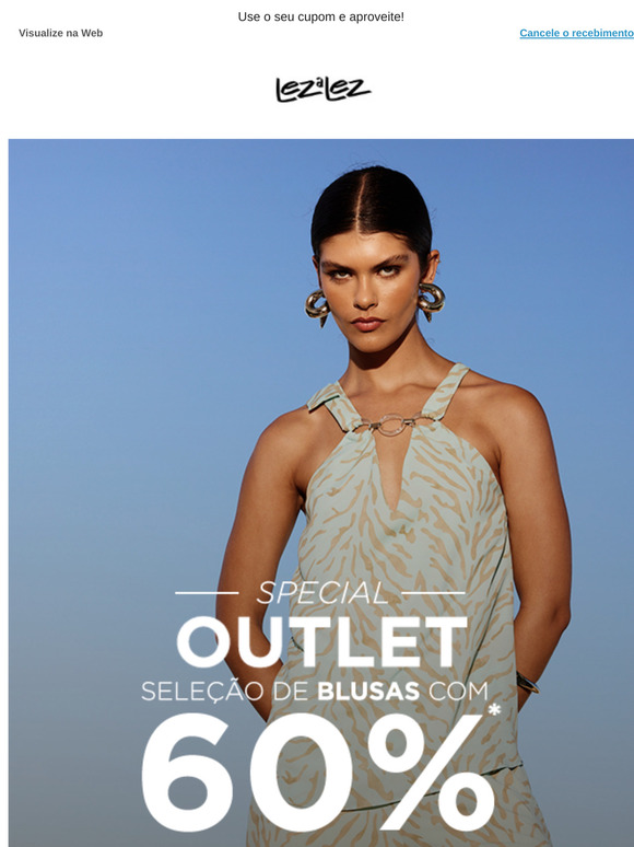 Special Outlet ✨ BLUSAS com 60% Off
