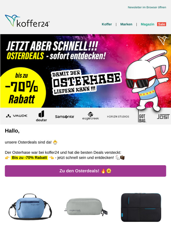 🔥 Schnapp dir die Osterdeals 🐇
