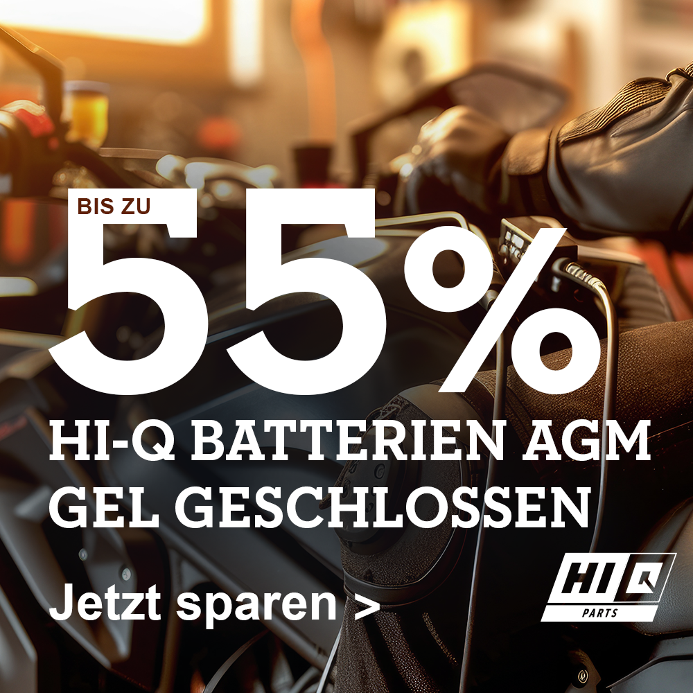 Bis zu 55% auf HI-Q Batterien AGM Gel geschlossen 
