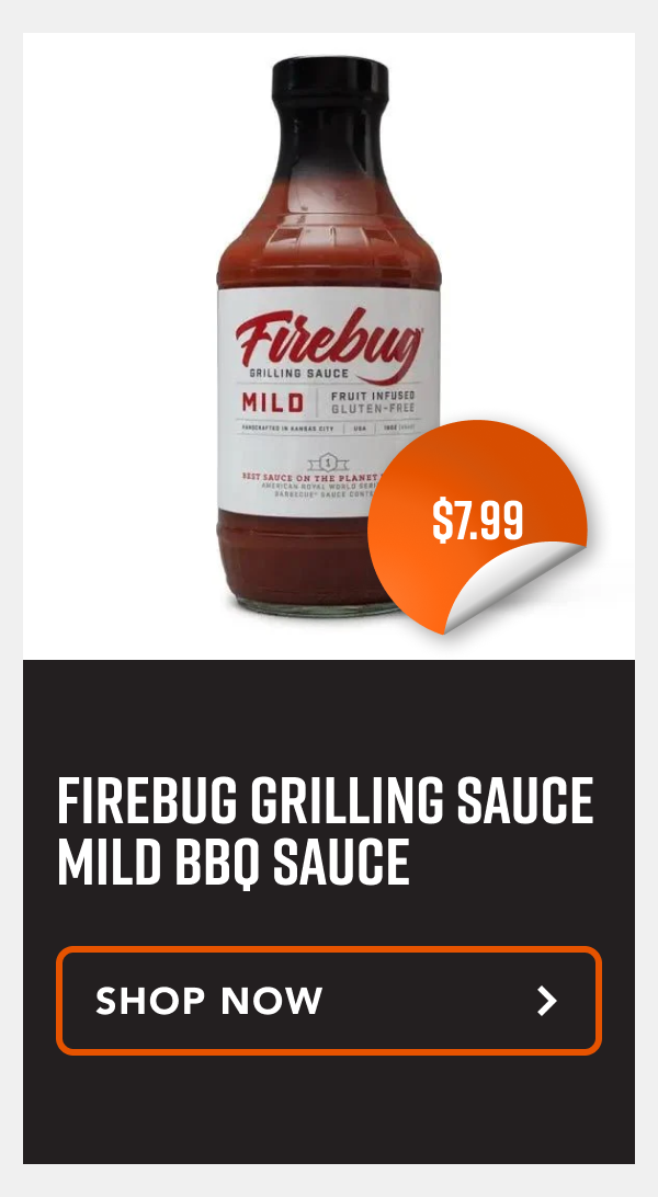 Firebug Grilling Sauce Mild BBQ Sauce