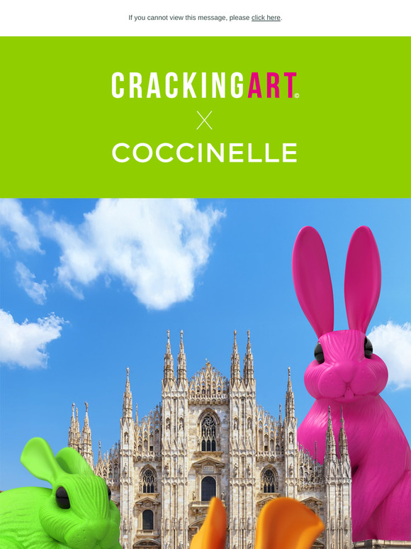 Rabbit Bag Mania: Cracking Art x Coccinelle is back