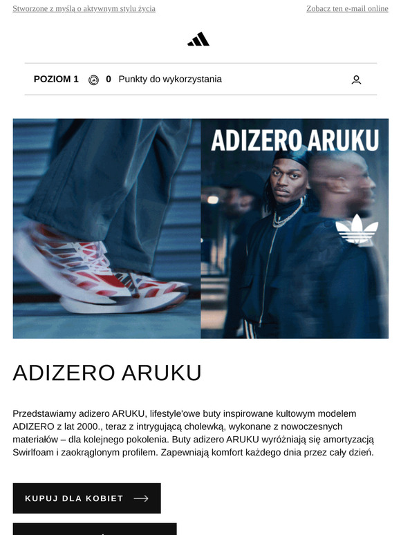 NOWE ADIZERO ARUKU