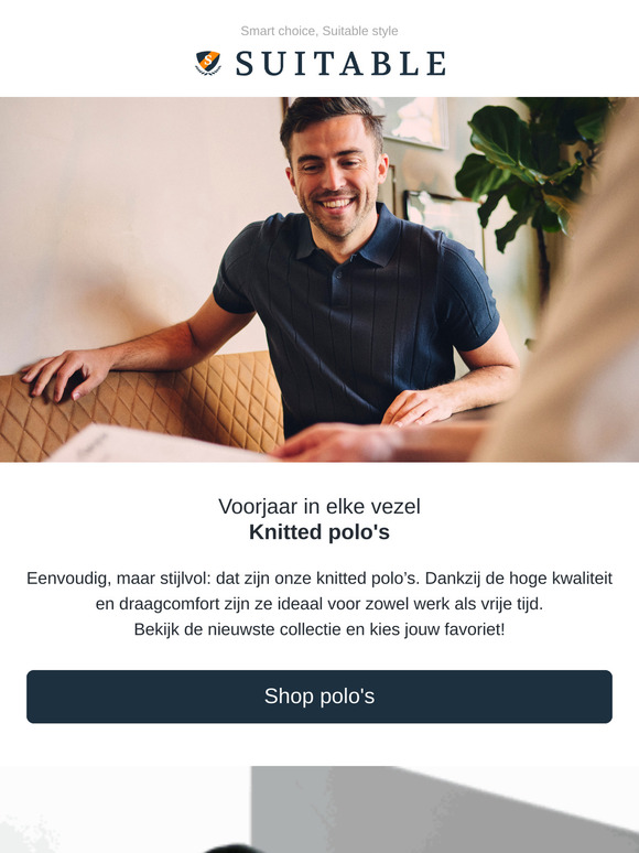 Knitted polo´s voor dit moment