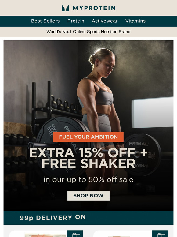 Extra 15% off your order
