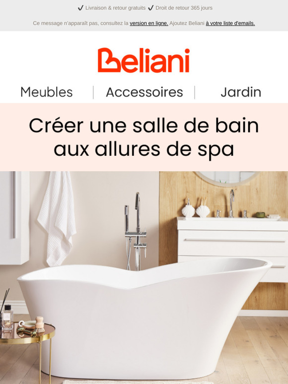 La salle de bain : un véritable espace bien-être