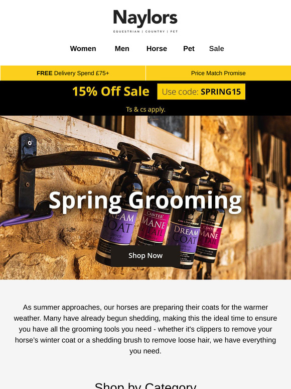 Pamper Your Horse Or Pony | All Your Grooming Essentials