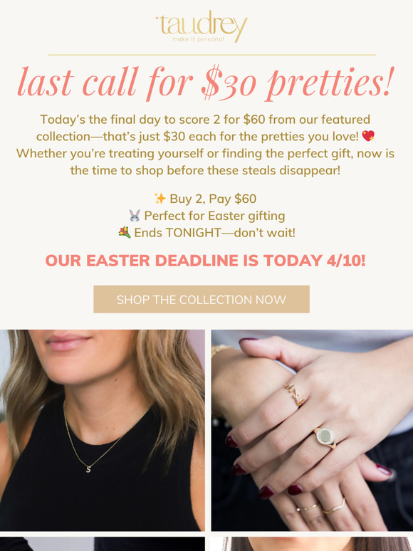 ⏰ It's Now or Never: 2 for $60 Ends Tonight!