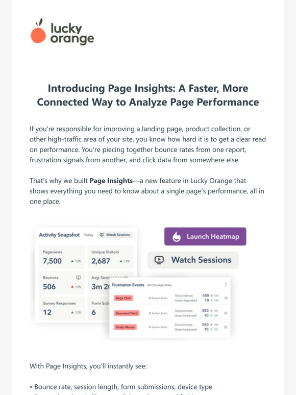 📣 Introducing Page Insights