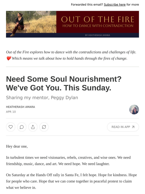 Need Some Soul Nourishment? We've Got You. This Sunday.